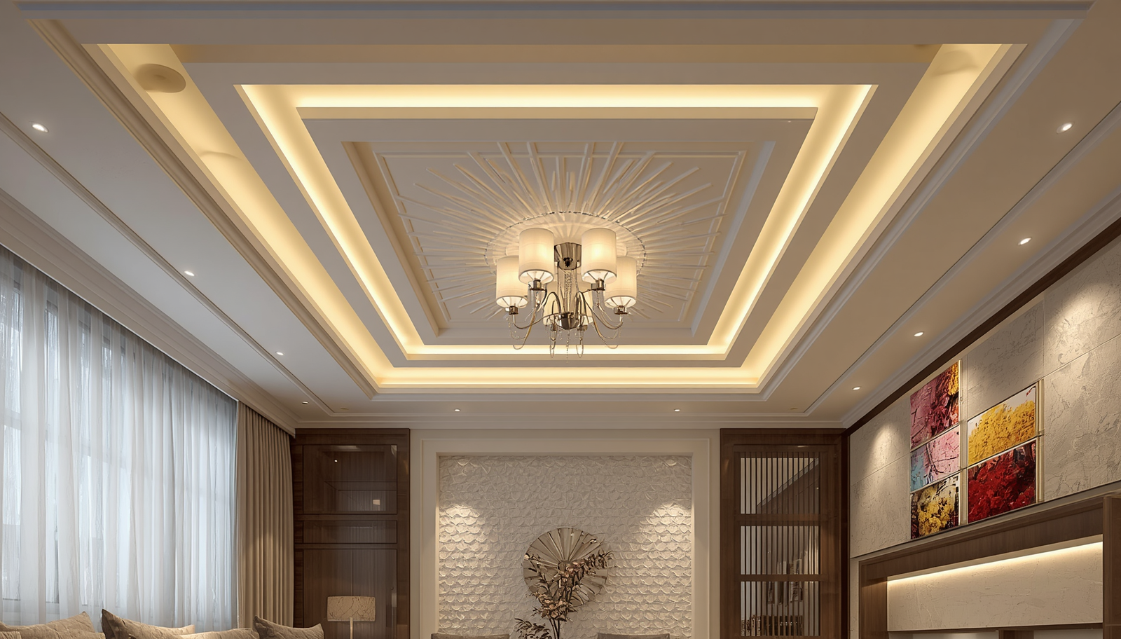 False Ceiling & Lights